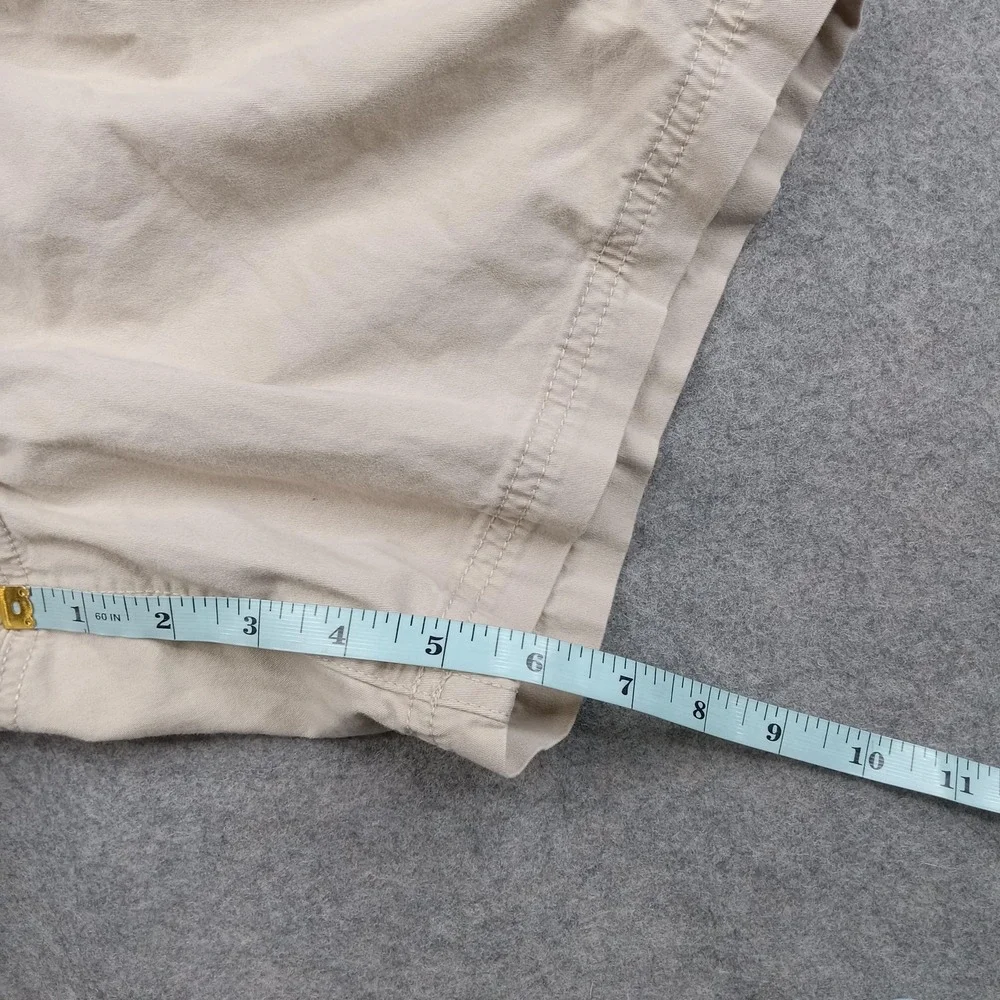 Hollister Shorts‎ Mens Small Beige Jogger Short Epic Flex 8 Inseam Drawstring